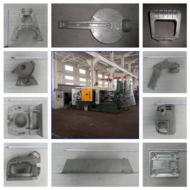 Aluminum die casting parts made by 300T machine