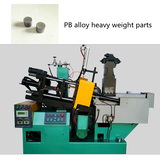 Pb lead alloy heavy weight part die casting machine